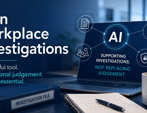 Using AI in workplace investigations